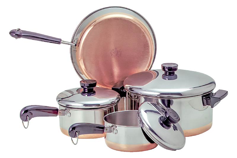 Revere Ware Copper Cookware Pots and Pans
