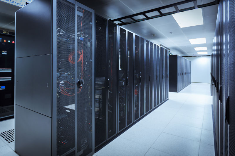 Data Storage Server Room
