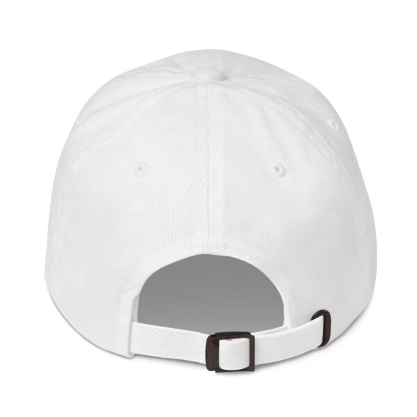 White baseball cap with Red Revere logo