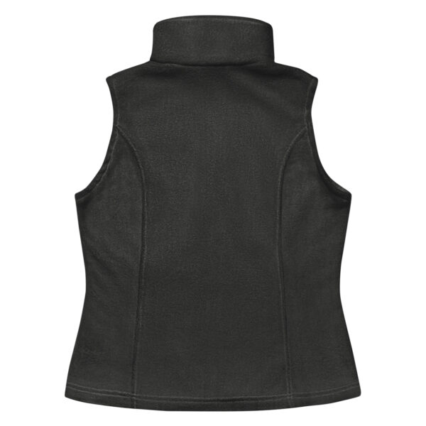 grey fleece vest