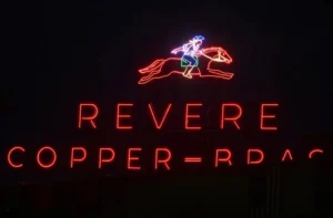 revere sign relit