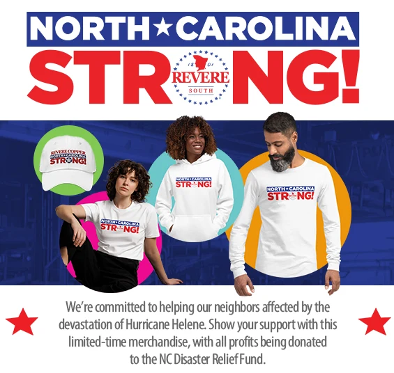 Revere NC Strong Merch Graphic