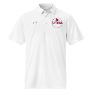 mens white polo shirt