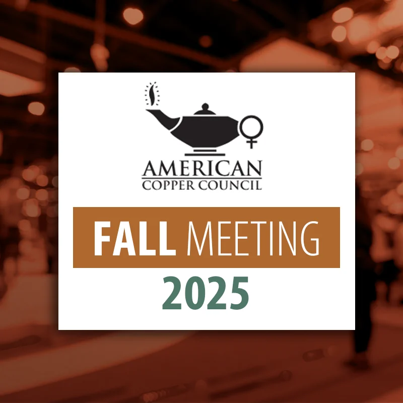 American Copper Association Event Graphic