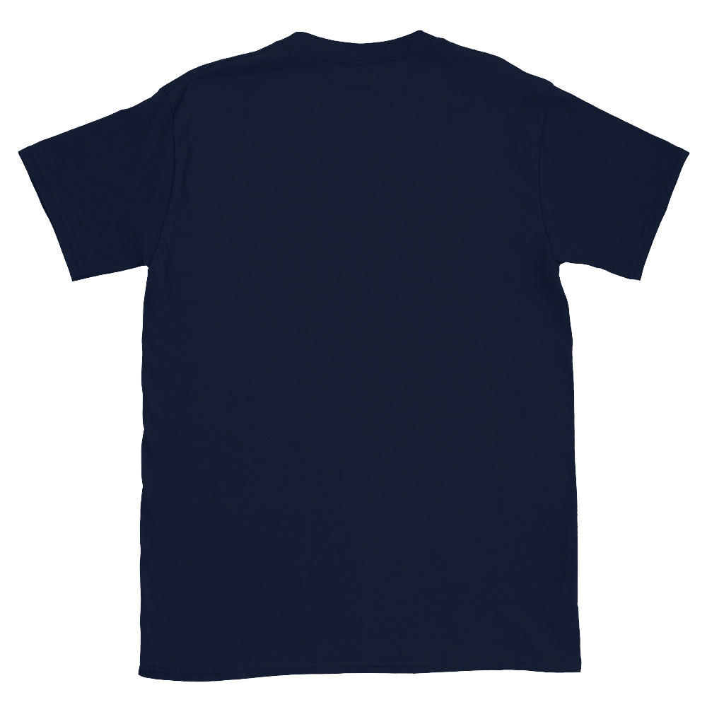 back of Navy tshirt