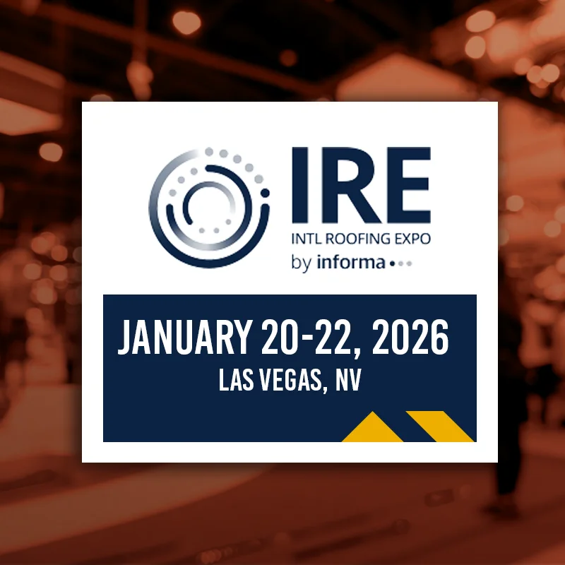 International Roofing Expo 2026 graphic