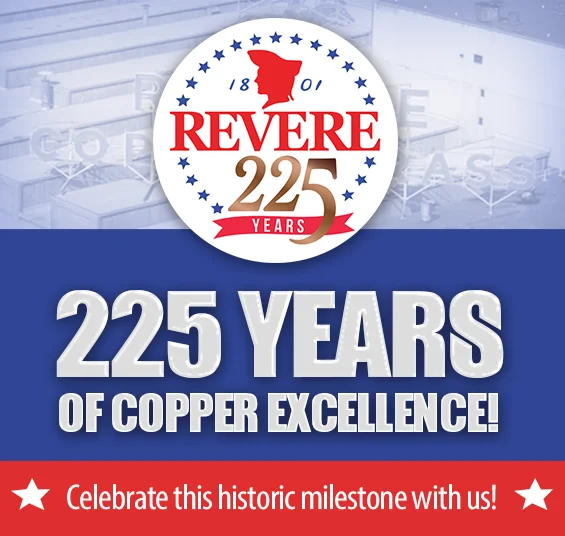 225 years pop up graphic