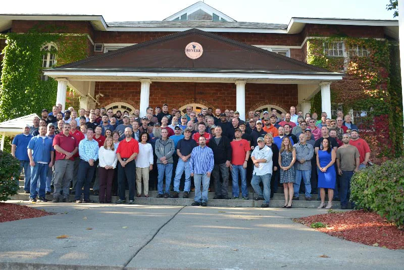 Employees Revere Group Photo