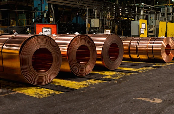 rolled copper