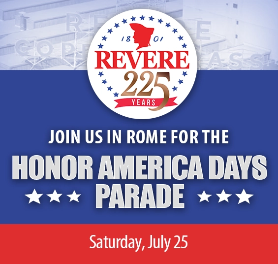 Rome NY 250th Parade graphic